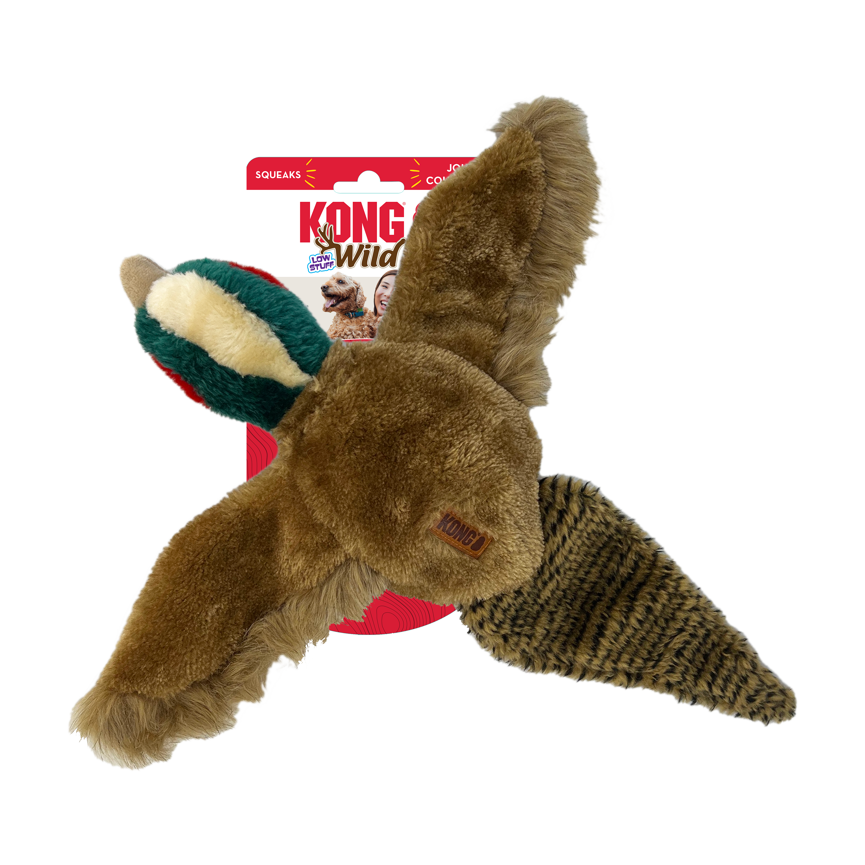 KONG Wild Low Stuff Pheasant Medium