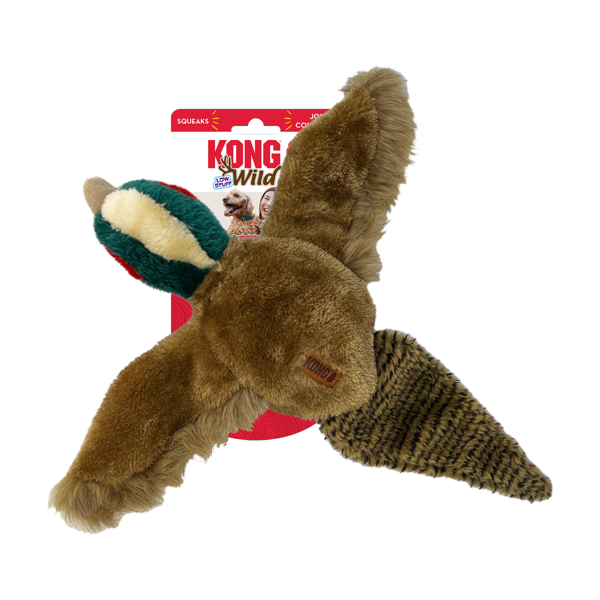 KONG Wild Low Stuff Pheasant Medium