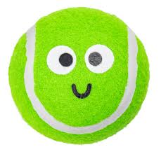Dog Life Smiley Sprout Tennis Balls 3PK