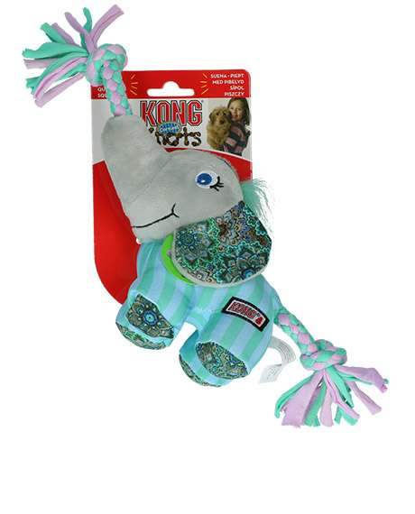 KONG Carnival Knots Elephant Small