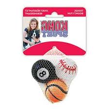 KONG Dog Toy Sports Balls Large 2pk