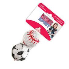 KONG Dog Toy Sports Balls Large 2pk