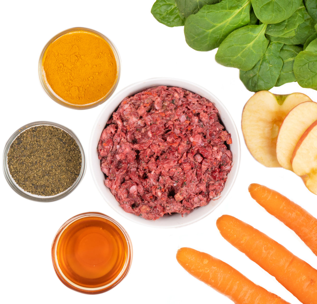 Burns Raw Dog Food Lamb Dinner Complete 500g