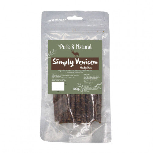 Pure & Natural Simply Venison 100g