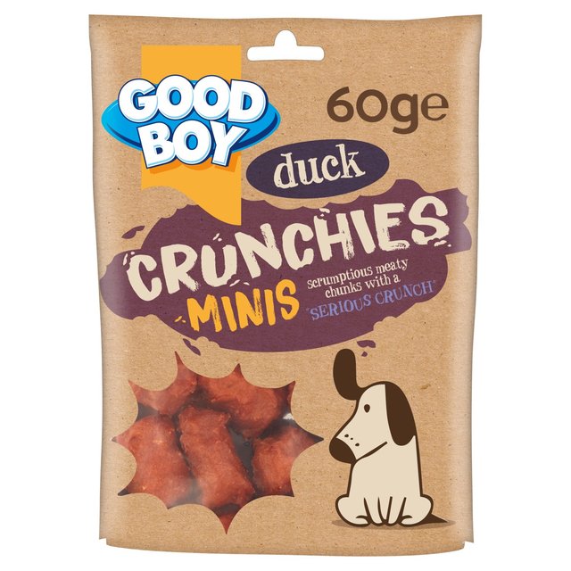 Good Boy Dog Treats Crunchies Duck Minis 60g