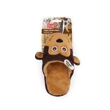 All For Paws Dog Toy Monkey Slipper