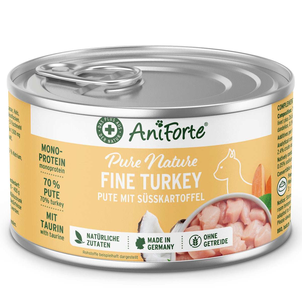 Aniforte Cat Tin Fine Turkey 200g