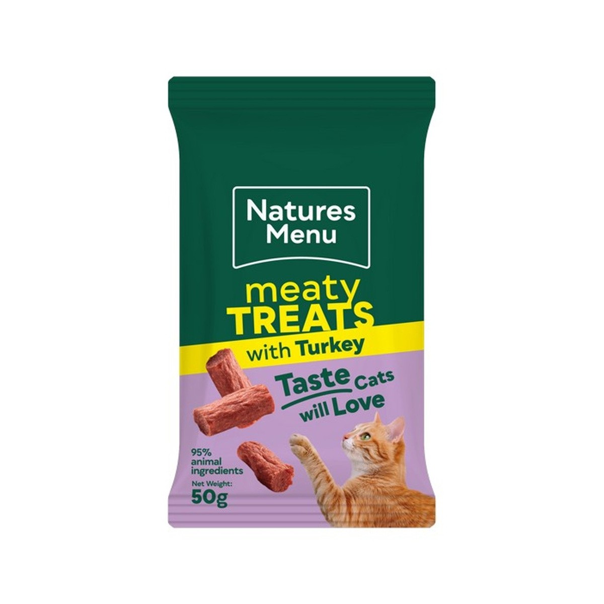 Natures Menu Real Meaty Treats Turkey 50g
