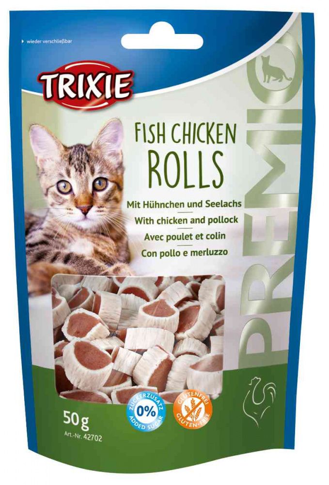 Trixie Fish Chicken Roll 50g
