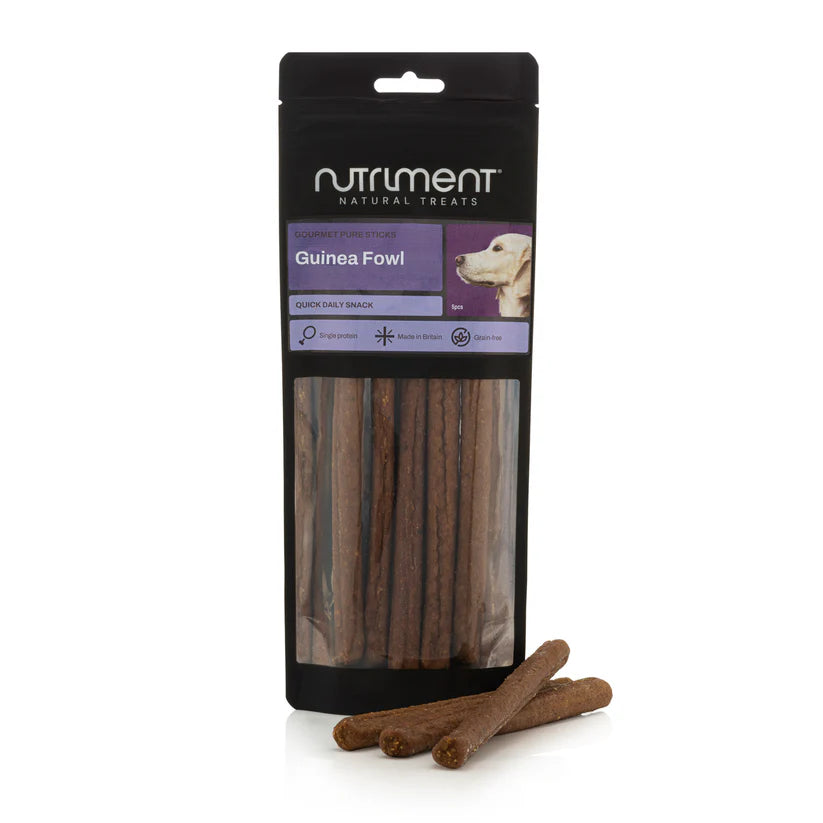 Pet Treat Wholesale Gourmet Pure Sticks Guinea Fowl 5PK