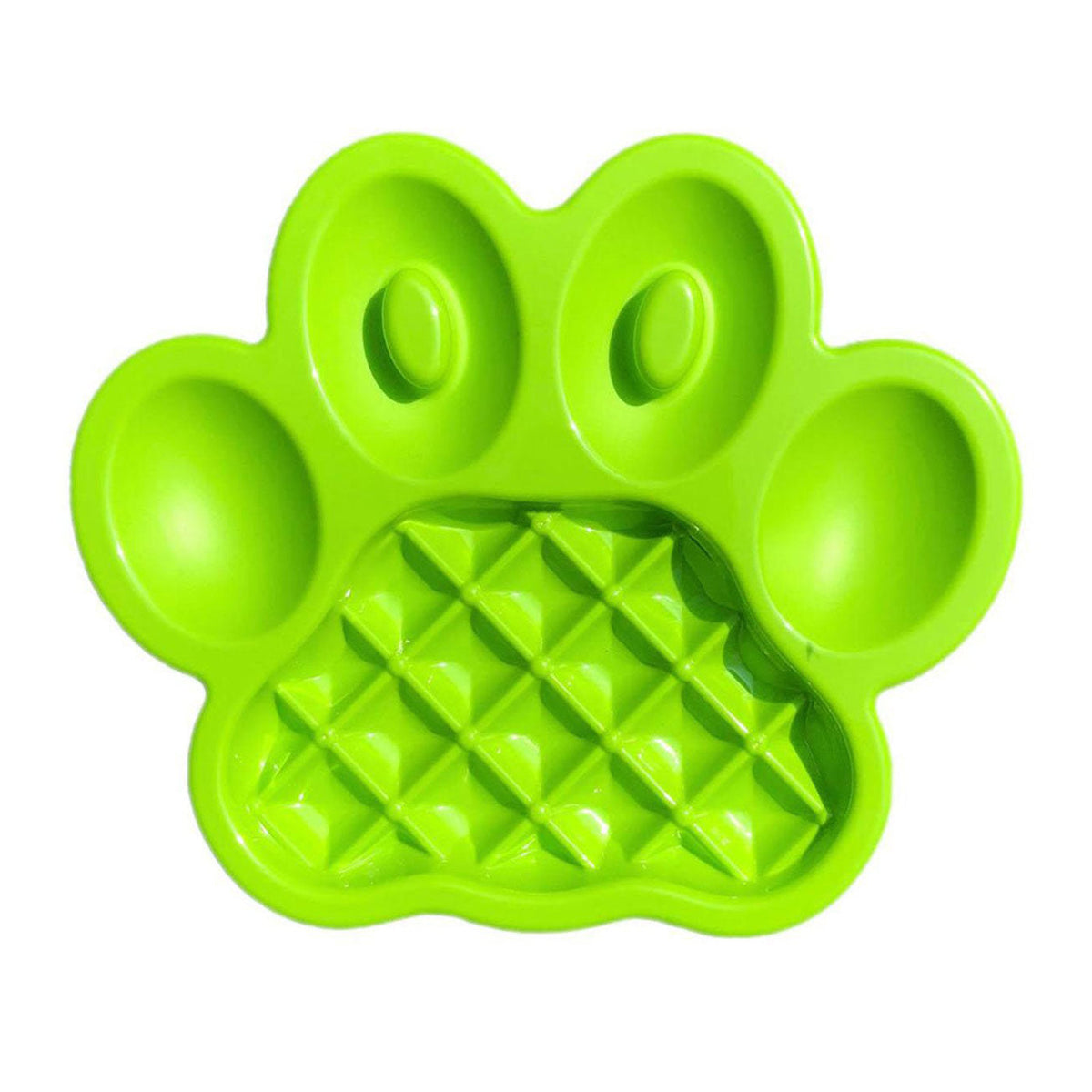 PAW Slow Feeder Activity Bowl Green