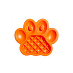 PAW Slow Feeder Activity Bowl Orange