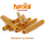Pawtato Dog Treats Blueberry Sticks 120g