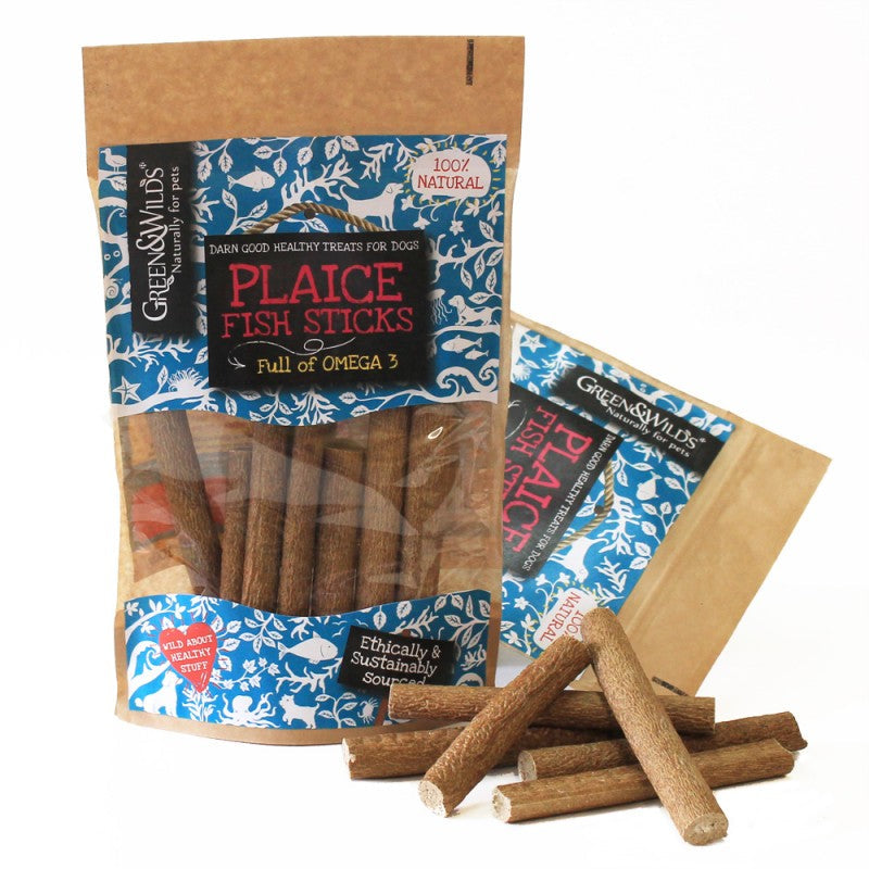 Green & Wilds Plaice Fish Sticks 100g