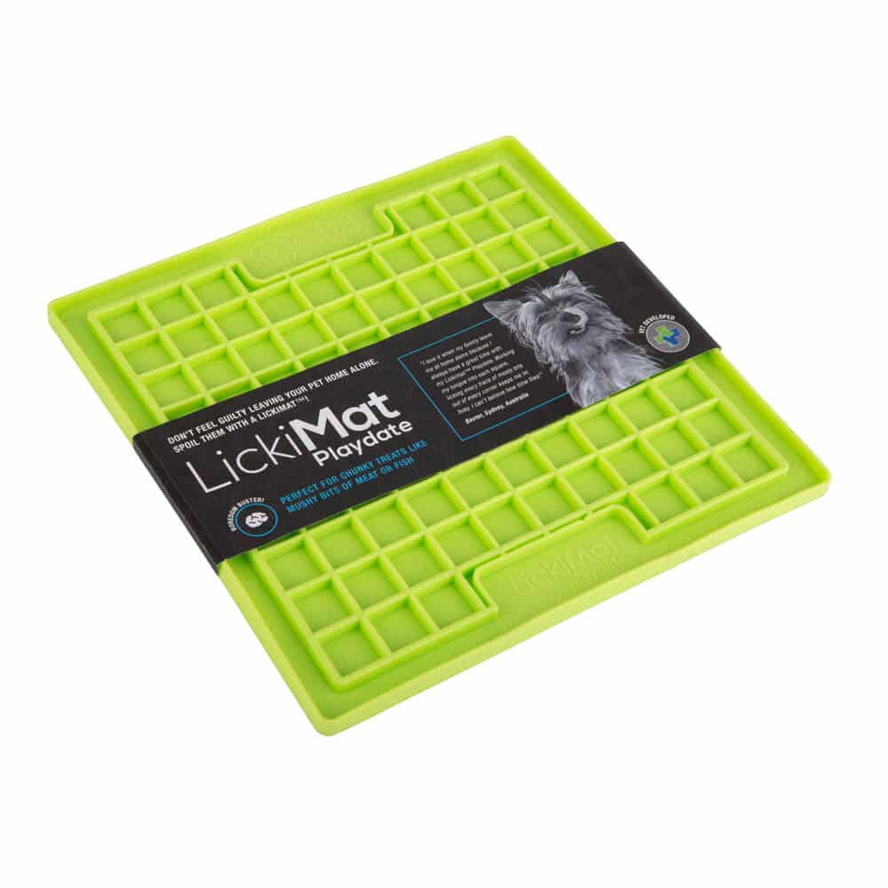 Lickimat Playdate Dog Green