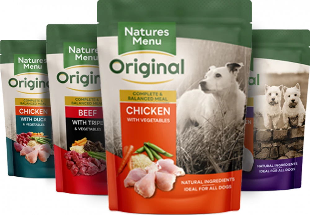 Natures Menu Wet Dog Food Multipack Pouches 8 Pack