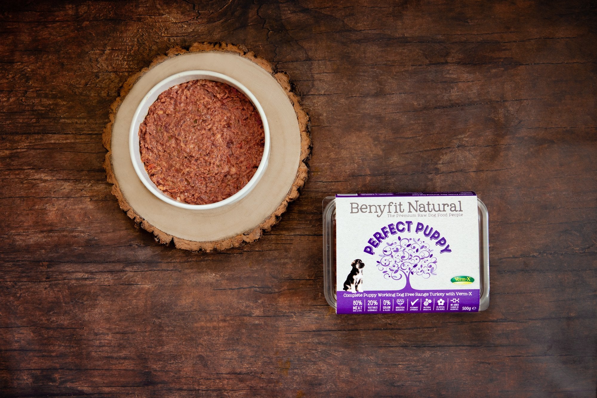 Benyfit Natural Raw Puppy Food Perfect Puppy Turkey