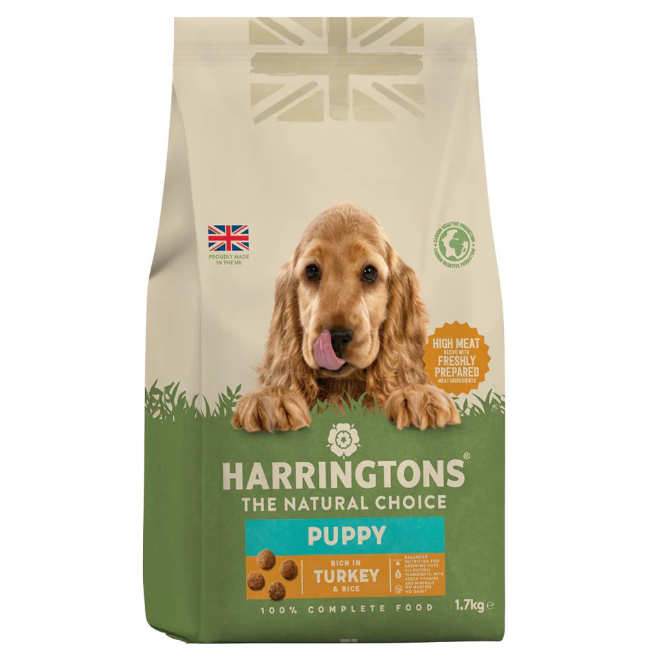Harringtons Dry Puppy Food Rich in Turkey and Rice