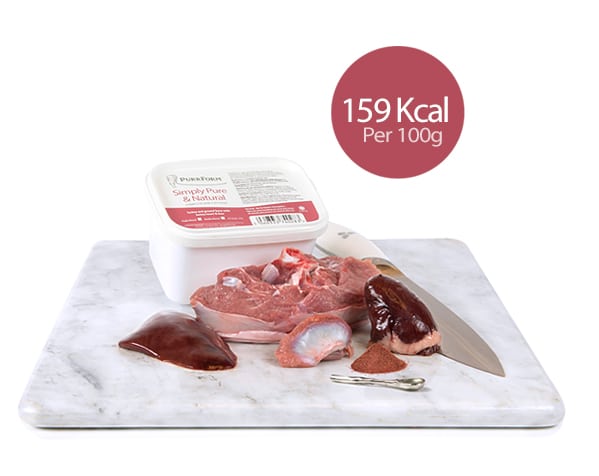 Purrform Raw Cat Food Minced Turkey & Ground Bone 450g