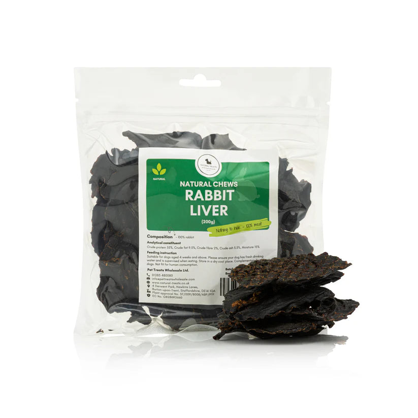 Pet Treat Wholesale Rabbit Liver 200G