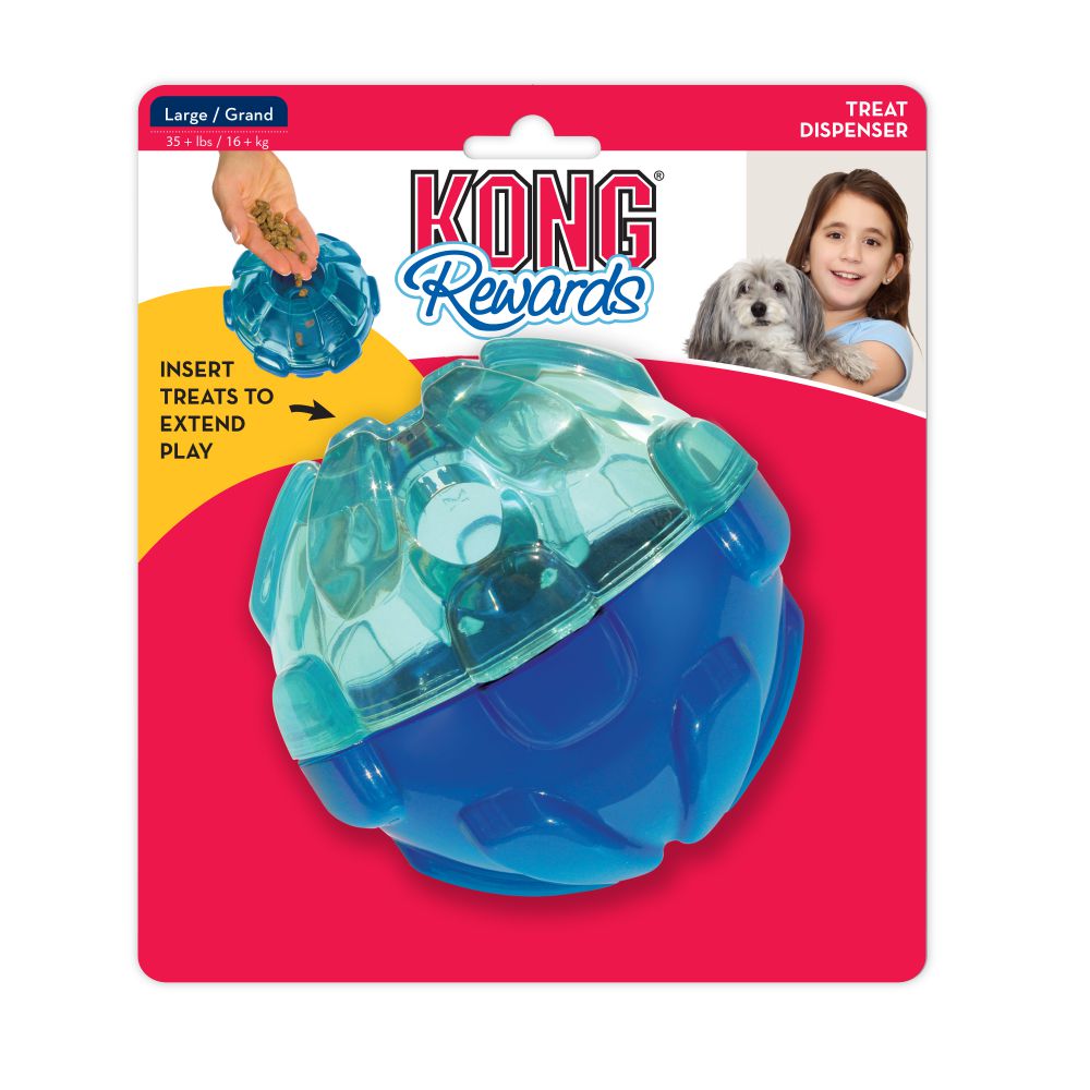 KONG Dog Toy Rewards Ball Large