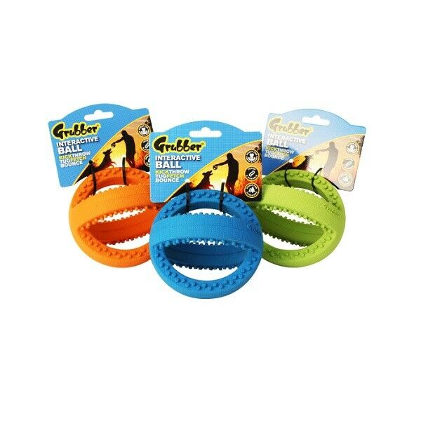Happy Pet Dog Toy Grubber Football