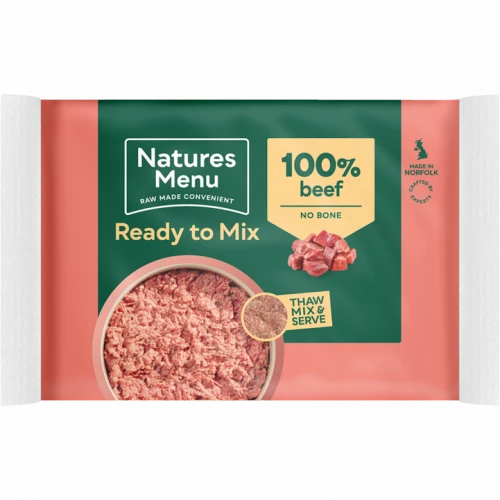 Natures Menu Raw Dog Food Mince Beef