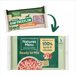 Natures Menu Raw Dog Food Mince Lamb & Chicken