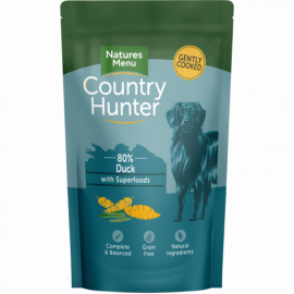Natures Menu Country Hunter Wet Dog Food 80% Duck Single Pouch 150g