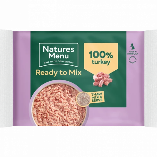 Natures Menu Raw Dog Food Mince Turkey