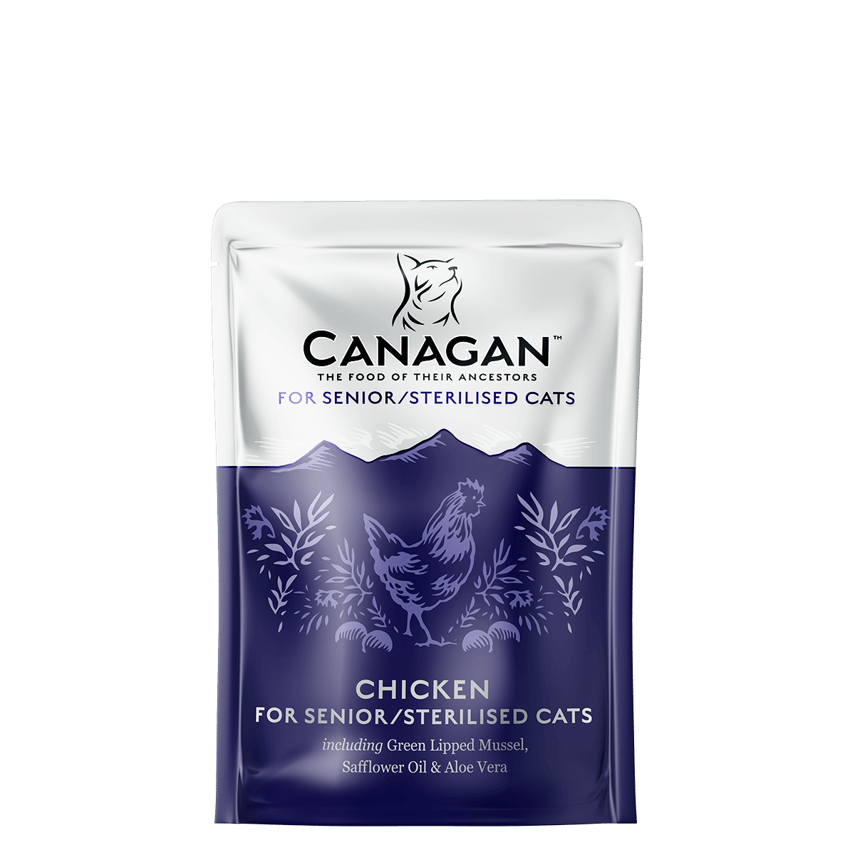 Canagan Wet Cat Food Senior Chicken Pouch 85g