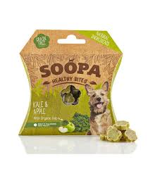 Soopa Dog Treat Kale & Apple Healthy Bites 50g