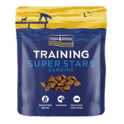 Fish4Dogs Dog Treat Super Stars Sardine 150g