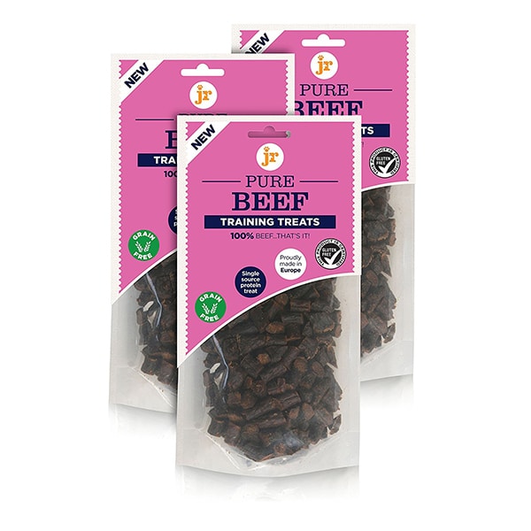 Jr Pet Products Pure Range Training Treats Beef 85g