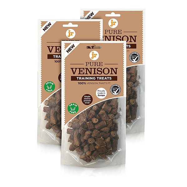 Jr Pet Products Pure Range Training Treats Venison 85g