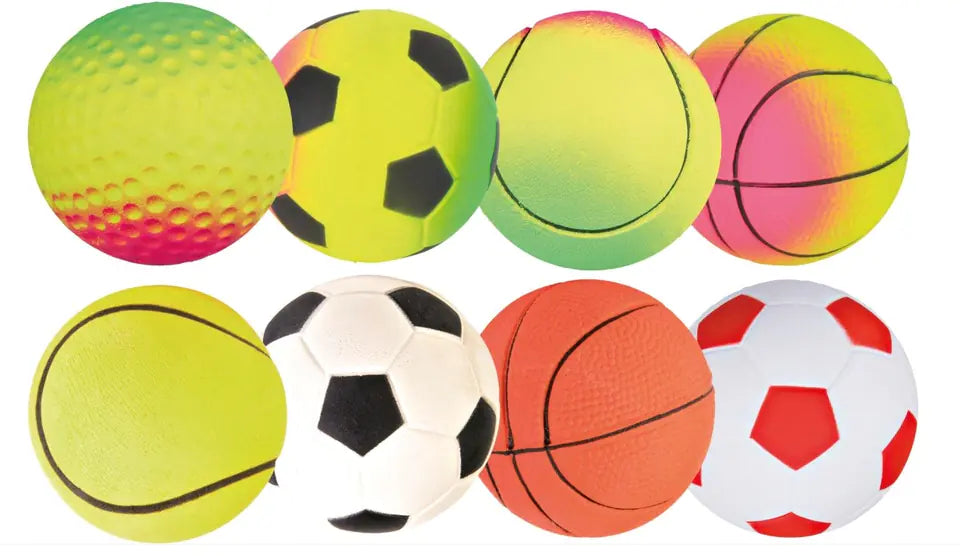 Trixie Neon Rubber Ball 4.5cm