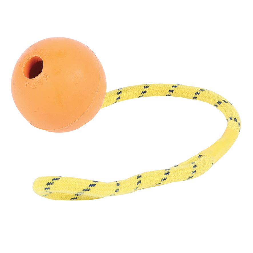 Happy Pet Dog Toy Tough Toys Floating Rope Ball 2.5"