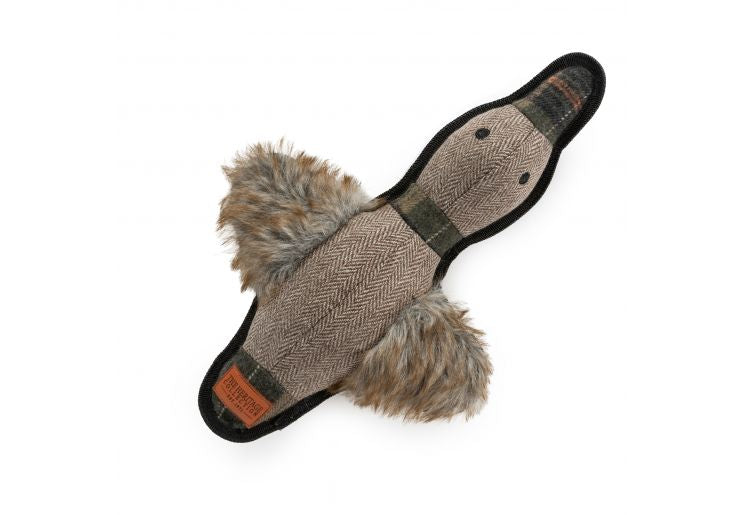 Ancol Dog Toy Heritage Tweed Duck