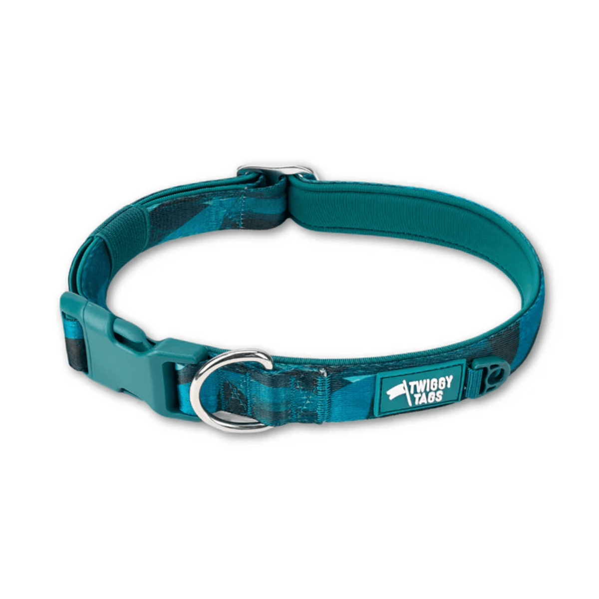 Twiggy Tags Collar Lagoon