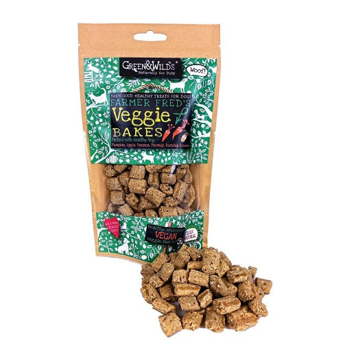 Green & Wilds Dog Treat Wild Garden Veggie Bakes 130g