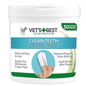 Vets Best Clean Teeth Finger Pads
