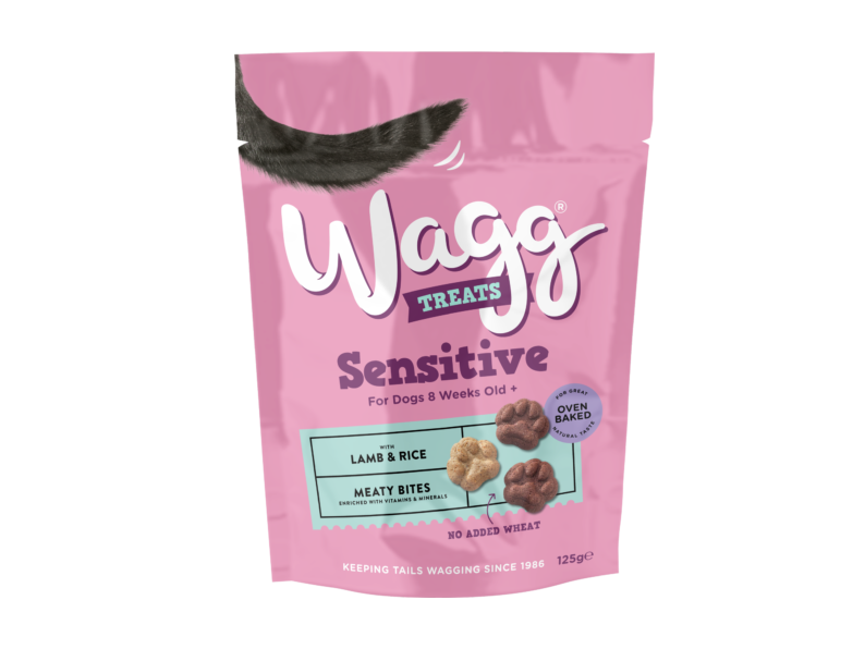 Wagg Sensitive Meaty Bites 125g
