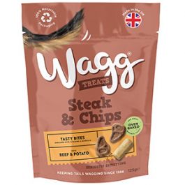 Wagg Steak & Chips 125g