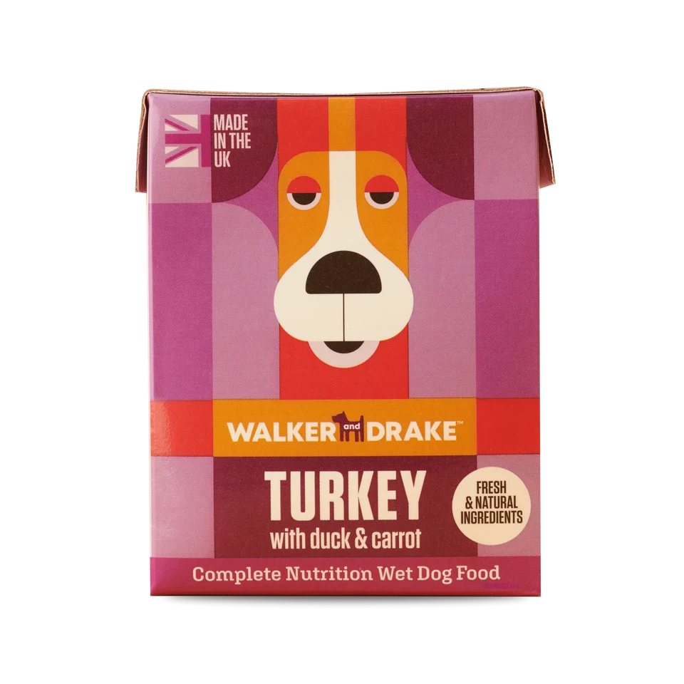 Walker & Drake Turkey with Duck & Carrot 390g