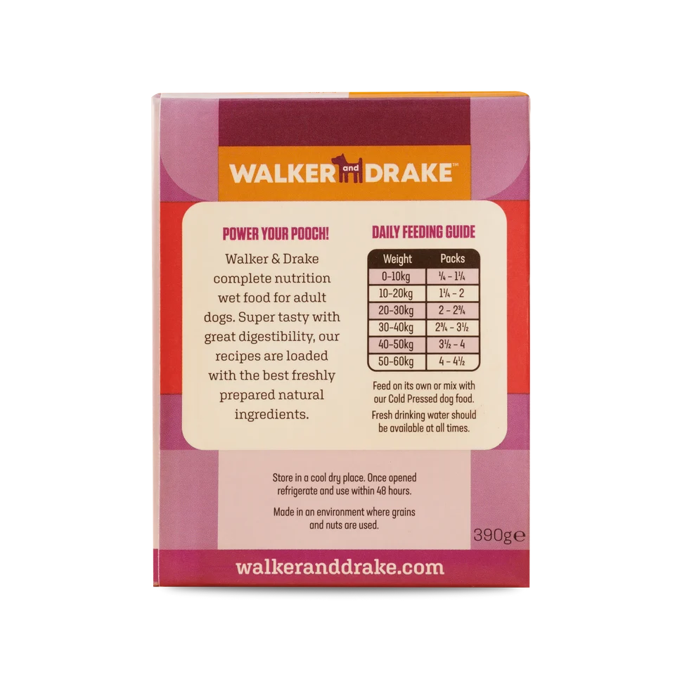Walker & Drake Turkey with Duck & Carrot 390g