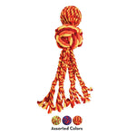 KONG Dog Toy Wubba Weaves With Rope Assorted