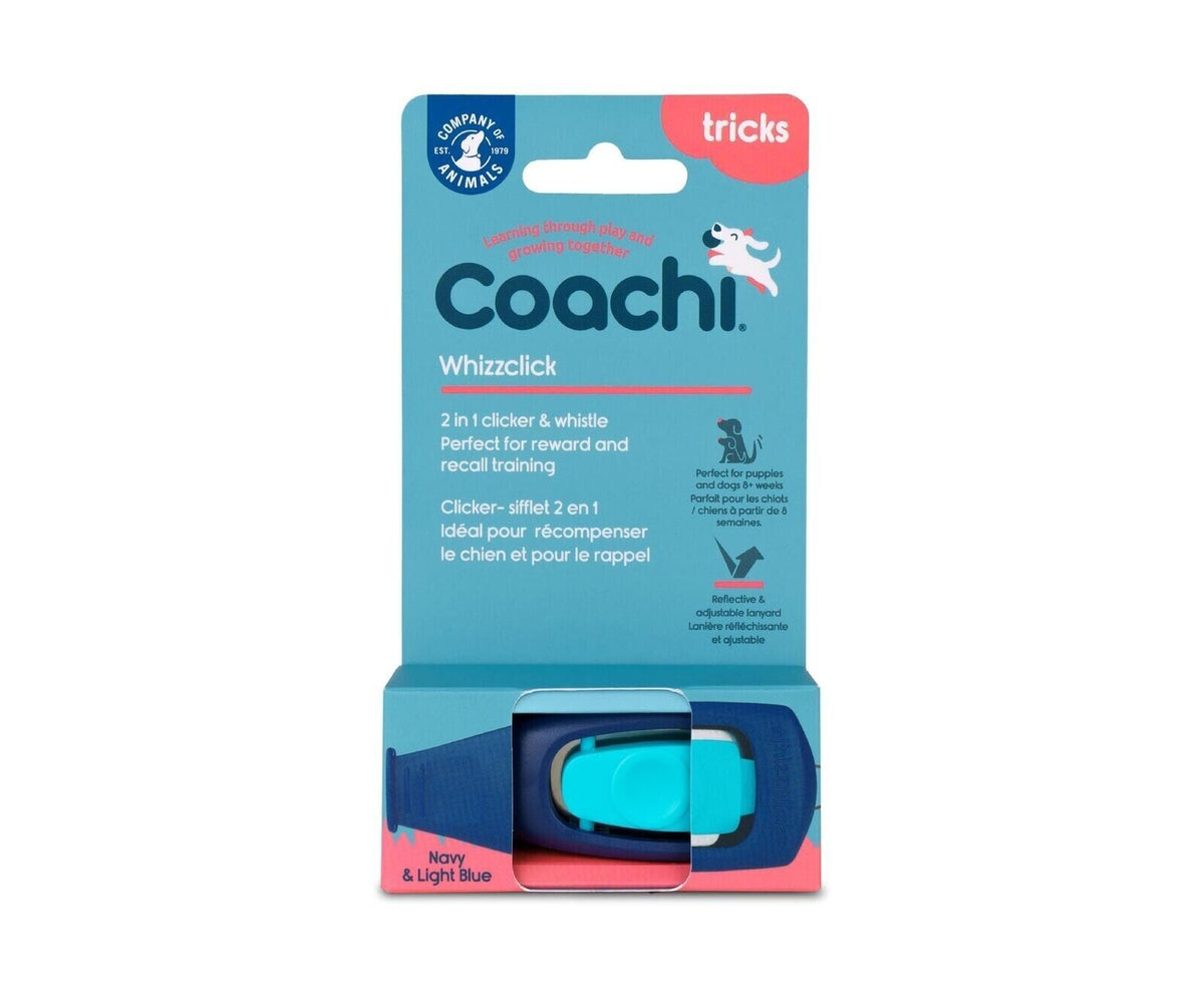 Company Of Animals Coachi Dog Clicker Wizzclick Navy