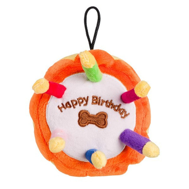 House of Paws Yellow Birthday Cake Sml