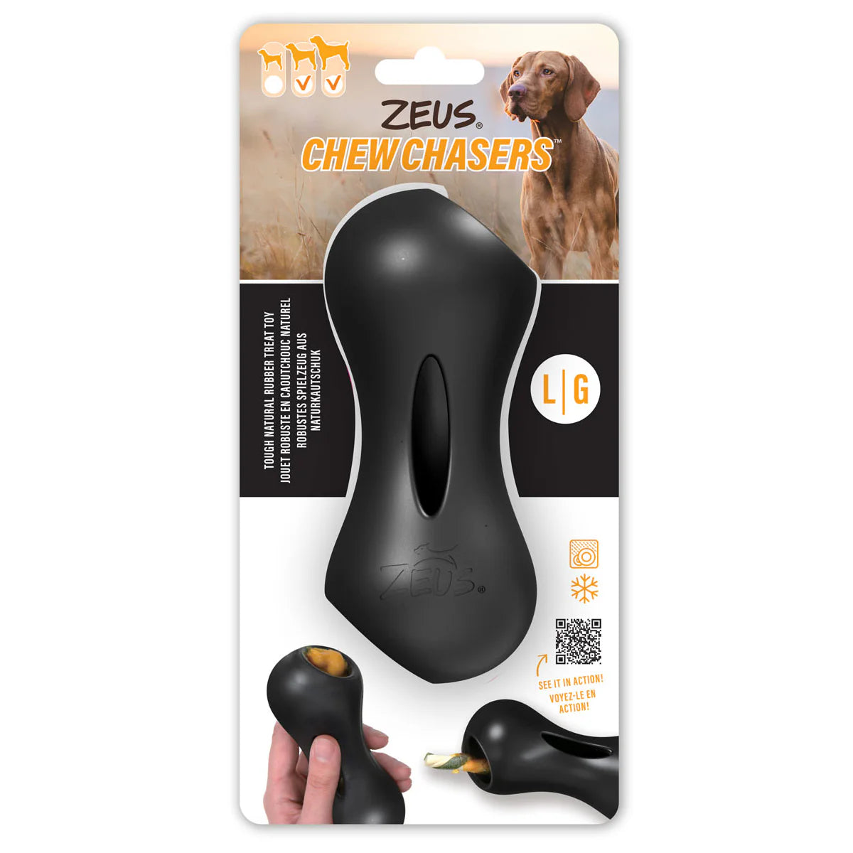 Zeus Chew Chaser Peanut 14CM